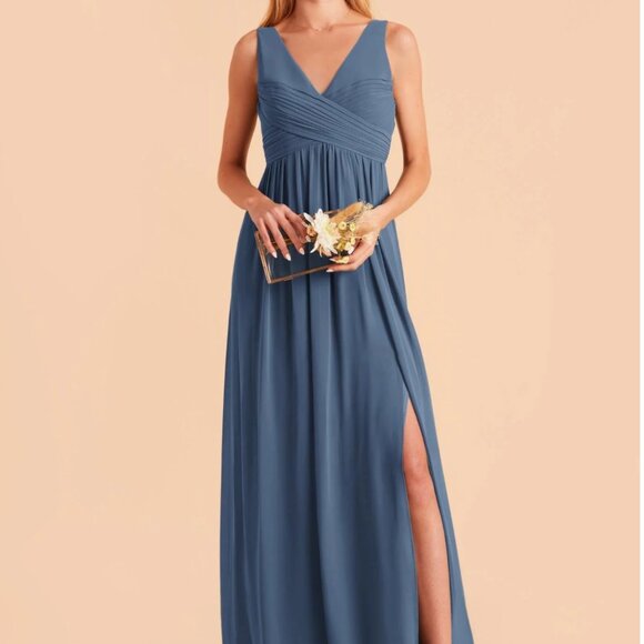 Birdy Grey Laurie Empire Dress in Chiffon Twilight - Picture 1 of 7